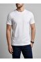 Men's Basic Slim Fit Crew Neck T-Shirt - White - 3
