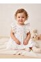 Floral Patterned Ruffled Baby Girl Dress