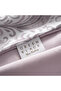 Serena Elegant Balance Double Duvet Cover Set - 100% Aegean Cotton - with Sheets - 4 Pillows Lilac - 6