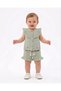Baby Girl Summer Muslin Floral Embroidered Shorts and Blouse 6-9-12-18-24 Months Holiday Baby Set