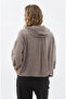 Hooded, Drawstring-Waisted, Patterned Jacket - 4