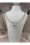 Trend Silver Ball Necklace Minimal Style Casual and Stylish Women's Necklace