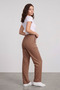 Women's Trousers with Elastic Waist and Pockets, Comfortable Fit, Women's Sports Trousers - 4
