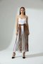 Brown Skirt with Thick Belt and Long String Detail - Brf1003 - 2
