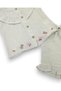Baby Girl Summer Muslin Floral Embroidered Shorts and Blouse 6-9-12-18-24 Months Holiday Baby Set - 5