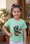 Unisex Dino Eatem Graphic Print Tshirt - 3