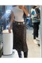 Retro Bohemian Jacquard Zipper Skirt - 4