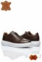 Orgen Sheos Genuine Leather Tommy Sneaker Trend Casual Shoes