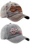Unisex Vintage Always 75 Embroidered Adjustable Baseball Cap Hat Set of 2