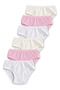 Girl's Jacquard Panties 6-Pack / Briefs / Underwear