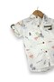 Dar Kalip! Boy's Linen Shirt Summer Set, 2-3-4-5 Years Old Linen Shirt and Shorts Set - 3