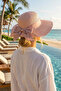 Women's Wide Brim Straw Uv Protection Summer Hat - 3