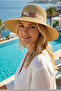 Women's Natural Straw Hat – Minimal Band Detail