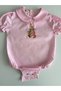 Baby Girl Rabbit Embroidered Shirt Pink Plaid 3-6 Months – 3 Years Stylish Daily Combination