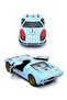 1966 FORD GT40 MKII Die Cast Metal Doors Openable Pull Back Action Toy Car