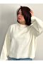 Beyaz Triko Sweat - 2
