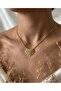 Gold Bar Steel Necklace