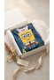 Spongebob Patterned Unisex Baby Jeans Salopet & Bodysuit - 7