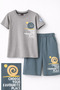 Boy's 2-Piece Set Comfortable Stylish Summer Shorts and T-Shirt Combination for Daily Use Comfortable Set - 7