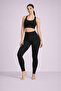 Ribbed High Waist Women's Leggings – Seamless Stretchy Fabric - 4