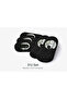 Set of 5 Men's Bamboo Invisible Socks Seamless Non-Slip Silicone Heel Premium Anti-Bacterial Black