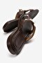 Women's Pearl Slippers Brown - 4