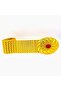 Grape Model – Gold Plated Women's Belt (Red Zircon Stone Buckle) - 7 Rows (Enli)