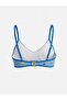 Plaid Women's Bikini Top with Mixed Removable Pads (S6) - 2