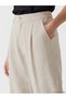 Sparkling Choices by Shining Store Women's Linen Blend Pants with Waist Cord - 3