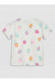 Esvab • Modern & Distinctive Zero Roba Collar Printed Girls' T-Shirt 2-Pack - 6