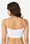 Women's Bamboo Rope Strap Bustier with Removable Pads, Colorful, Pack of 3 - 7