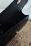 Women's Crocodile Patterned Faux Leather Hand and Shoulder Bag with Ring Detail Mlu7010 - 2