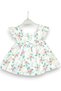 Girl's Summer Floral Printed Strappy Dress for Ages 2-3-4-5, Holiday Dress with Straps - 2