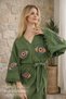 Oversize Muslin Kimono, Kaftan Women's 100% Cotton Beach and Resort Wear, Handmade Custom Design - 3