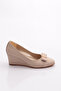 25323 Women's Buckle Wedge Sole Shoes