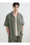 Trendlucky Loose Fit Resort Collar Muslin Men's Shirt with a Difference
