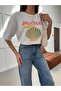Palm Beach Written Oversize T-Shirt - 5
