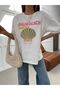 Palm Beach Written Oversize T-Shirt - 7