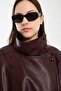 New Season Ysl High Collar Sports Leather Jacket - 2