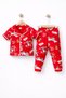 100% Cotton Short Sleeve Buttoned Summer Girls Boys Unisex Character Patterned Baby Pajama Set - 2
