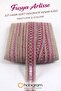Fuchsia Arlisse Jute Straw Ribbon Decorative Edge Trim 10 Meters Packaging Decoration