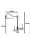 Matte Chrome Kitchen Faucet Suitable for Purification Devices Retro Vintage Purified Kitchen Sink Fixture Inox - 8
