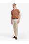 Beige Slim Fit Jean Trousers 50322848-Vr011 - 3