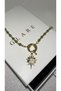 North Star Model Design Zircon Stone Stainless Steel Necklace 45+5 cm - 3