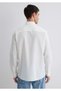 M0211623 Striped Shirt Regular Fit Men's Shirt White - 5