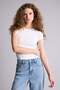 Fitted Crew Neck Short Sleeve T-Shirt H6241Ax26Sm - 3