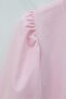 Balloon Cuff Short Poplin Shirt -Pink - 7