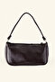Women's Staple Accessory Detailed Handbag - Bitter Brown - 3
