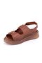26322476Y Women's Genuine Leather Anatomical Sole Daily Comfortable Sandals - 4