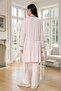 New Season Powder Double-Breasted Collar Short Sleeve Summer Special Design Maternity Pajama Set - 4